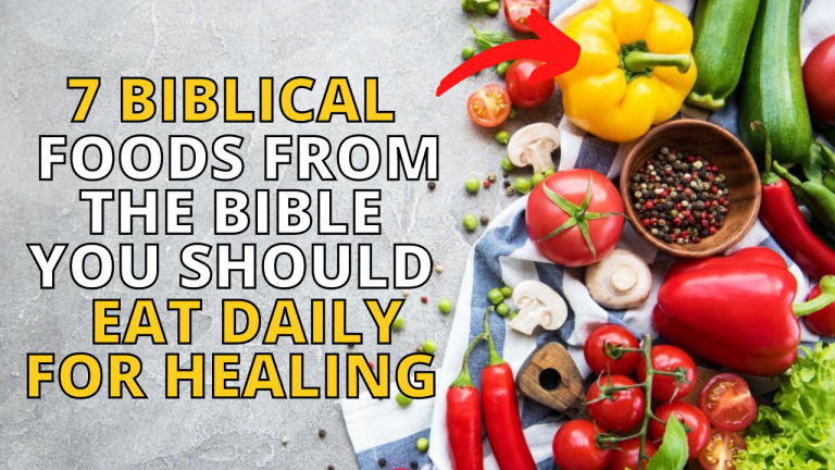 Biblical Foods To Eat For Healing