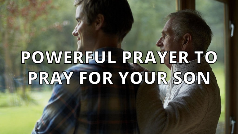 prayer for son