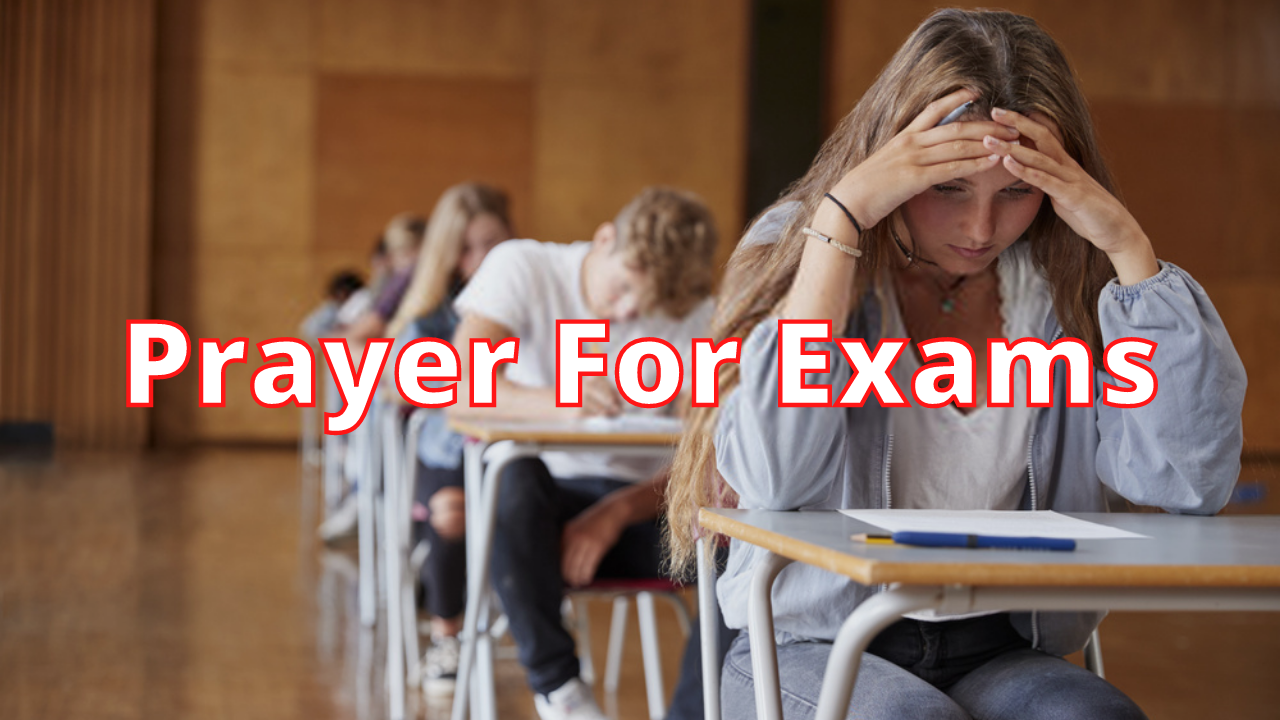 prayer for exams