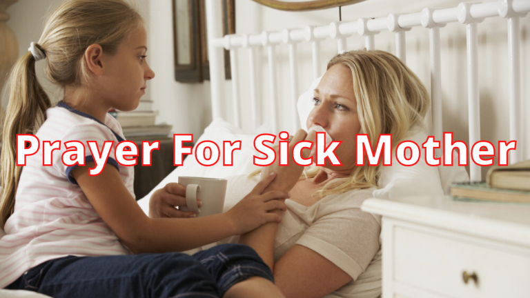 prayer for sick mother